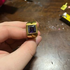 Amethyst Ring Size 10